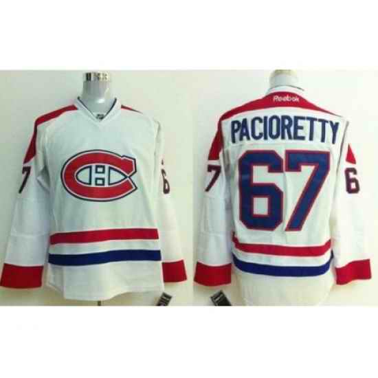 Montreal Canadiens 67 Max Pacioretty White NHL Hockey Jerseys